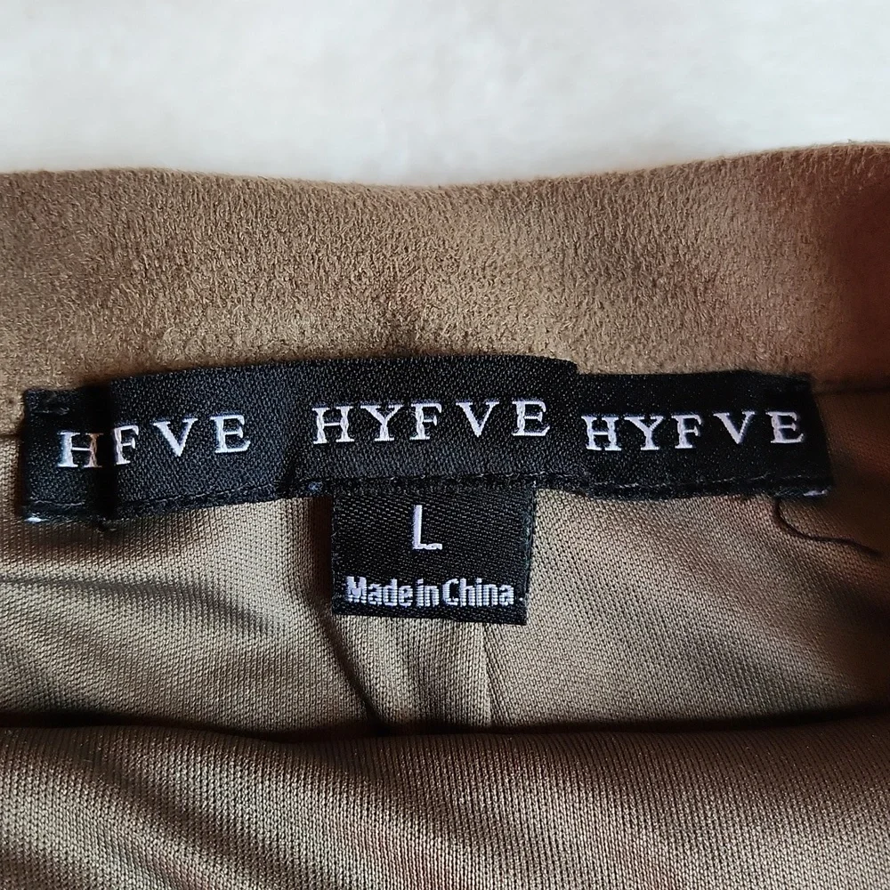 HFVE, Women's, Fall, Spring, Winter, Olive Green, Suede Like Skirt Mini Skirt